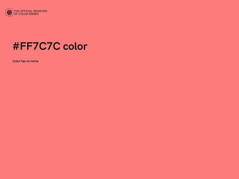 #FF7C7C color image