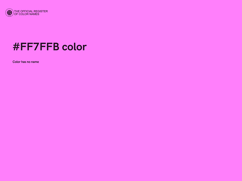 #FF7FFB color image