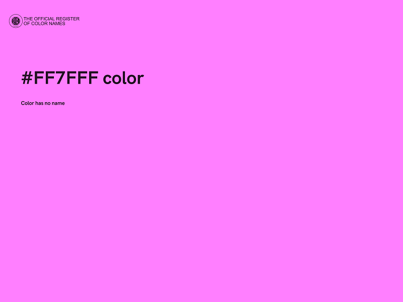 #FF7FFF color image