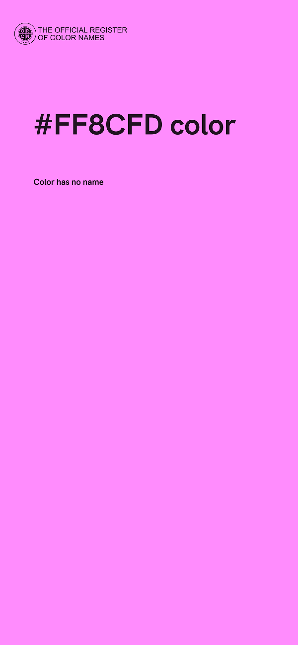 #FF8CFD color image