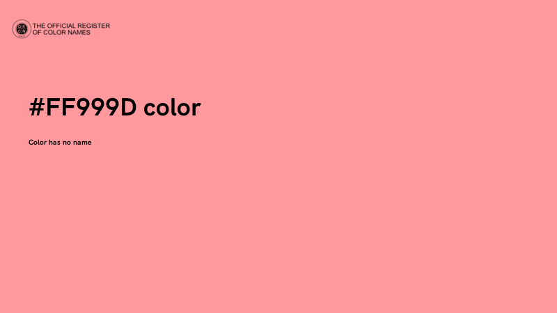 #FF999D color image