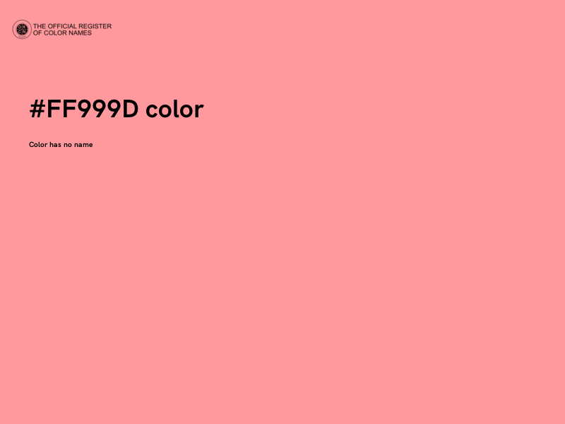 #FF999D color image