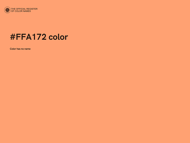 #FFA172 color image