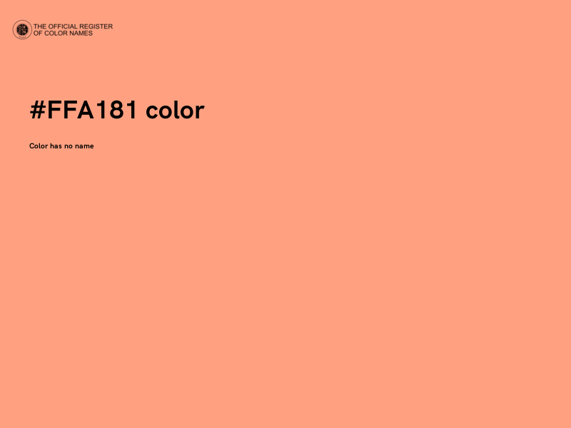 #FFA181 color image
