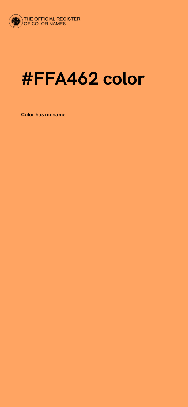 #FFA462 color image