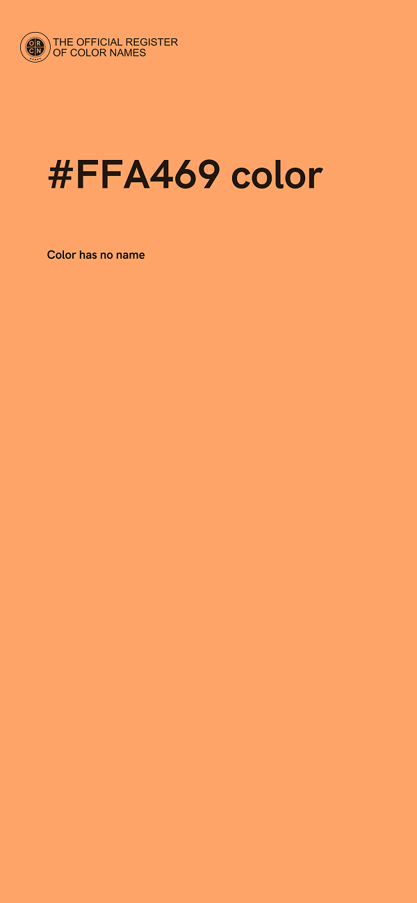 #FFA469 color image