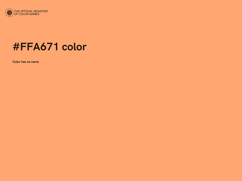 #FFA671 color image