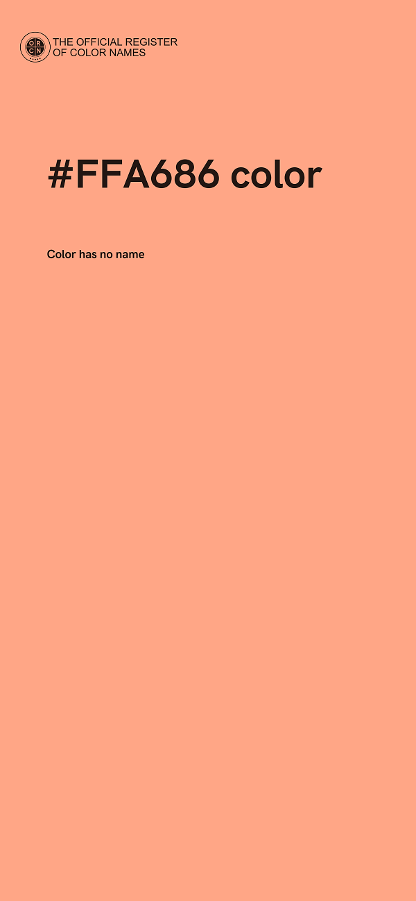 #FFA686 color image