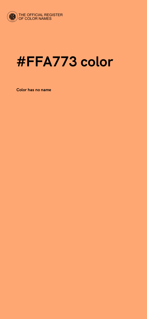 #FFA773 color image