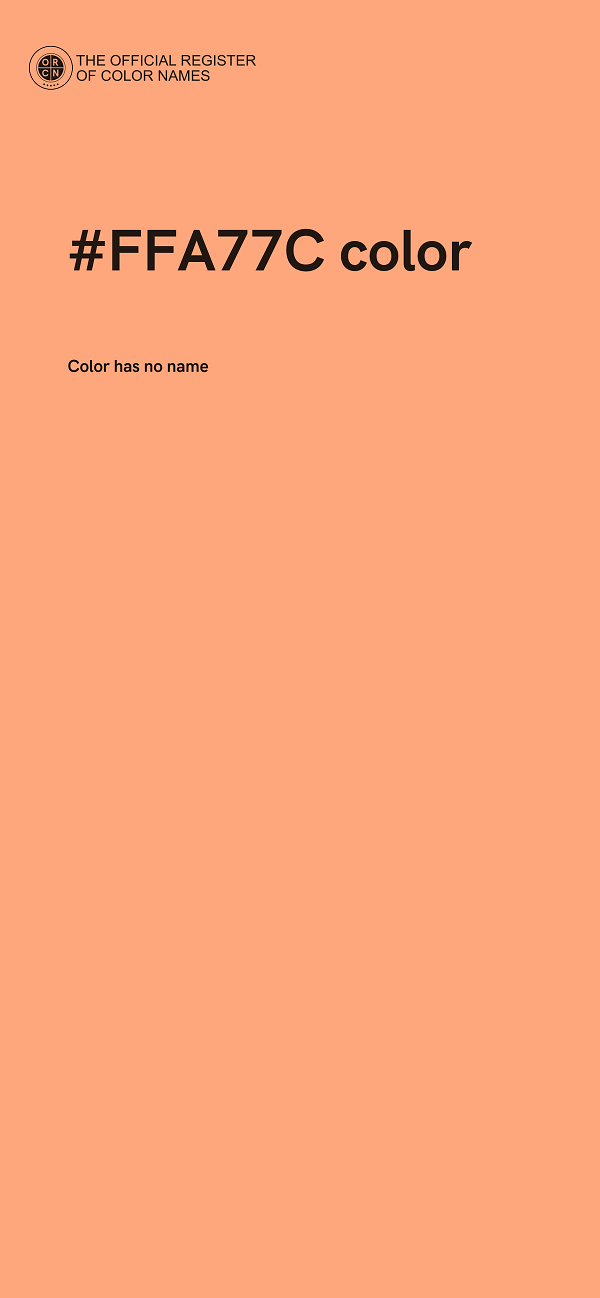 #FFA77C color image