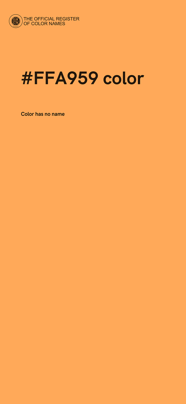 #FFA959 color image