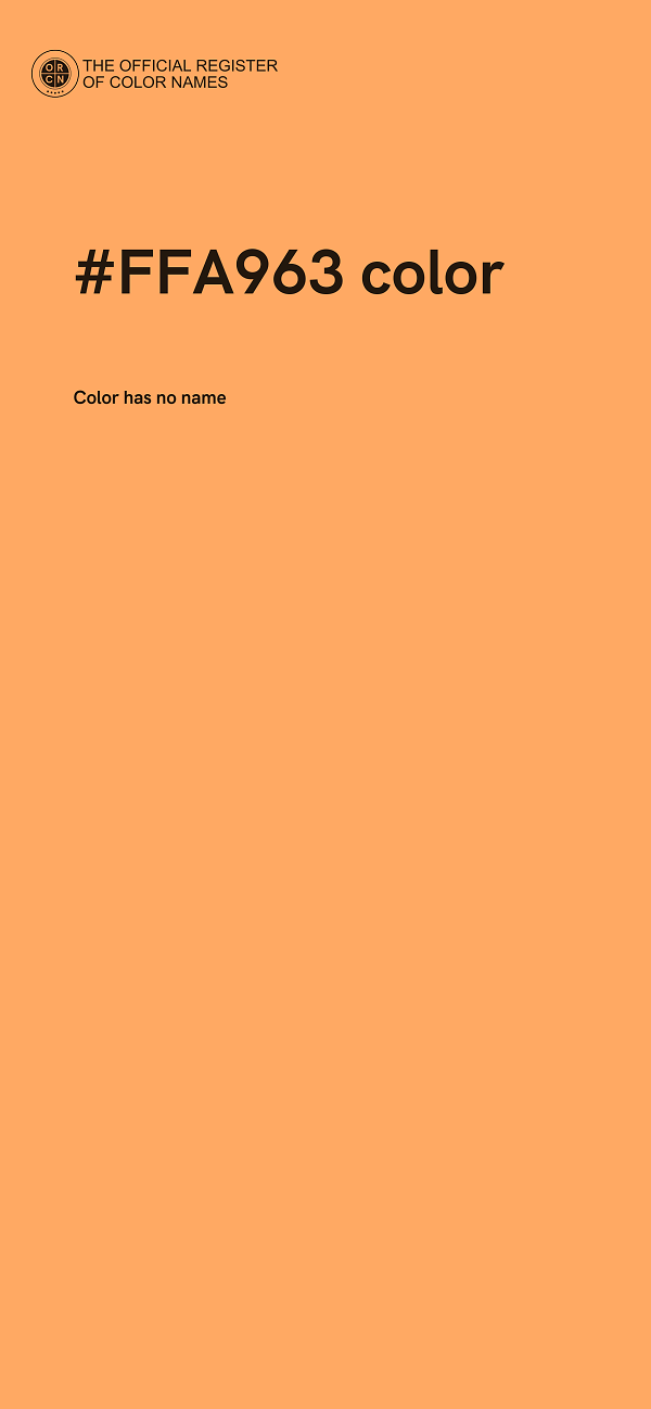 #FFA963 color image