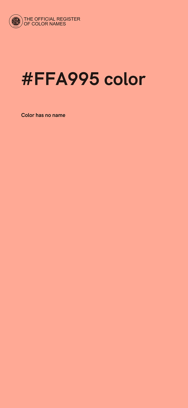 #FFA995 color image