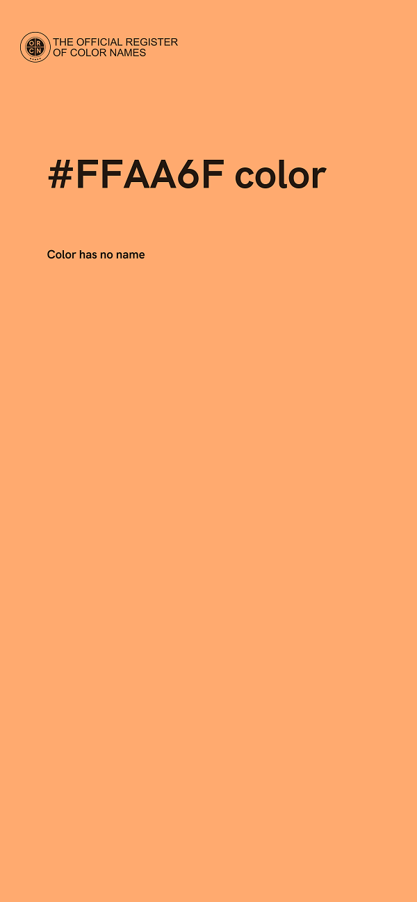 #FFAA6F color image