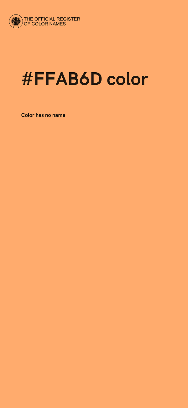 #FFAB6D color image