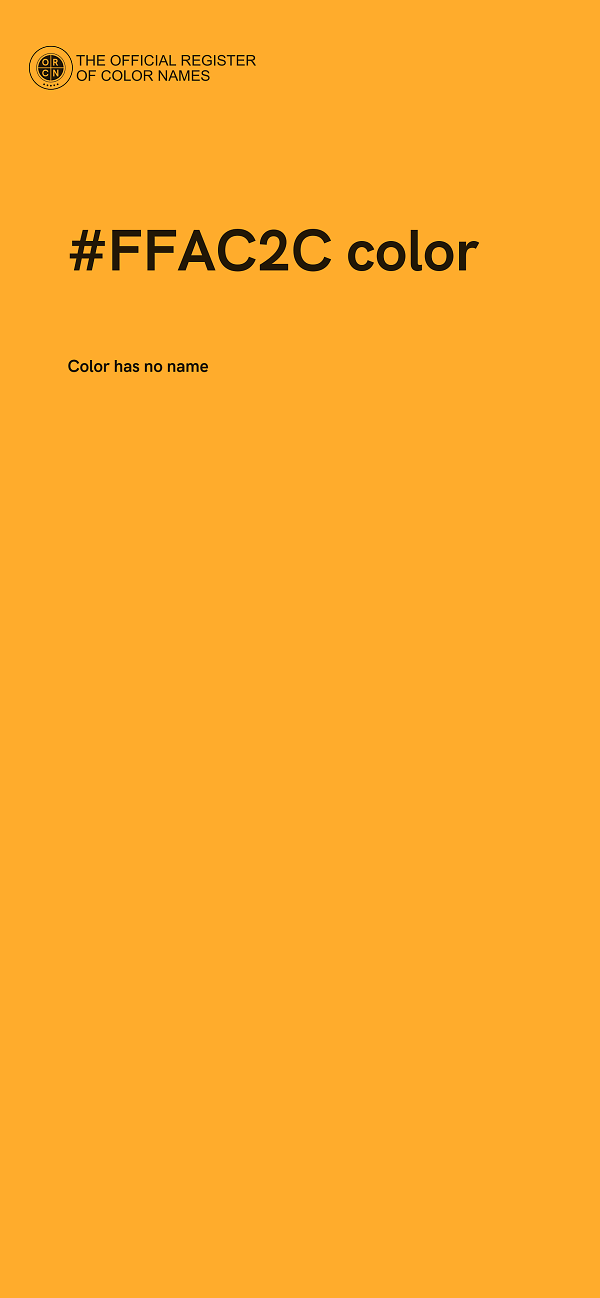 #FFAC2C color image
