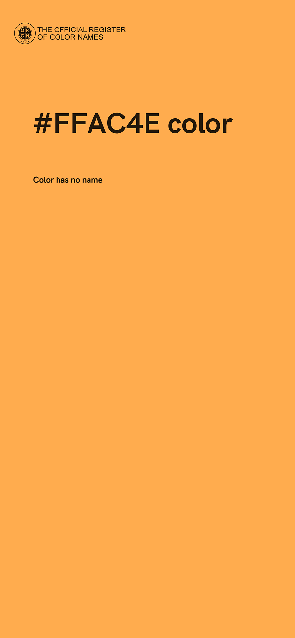 #FFAC4E color image