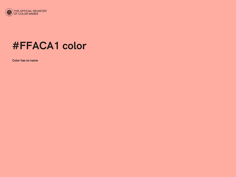 #FFACA1 color image