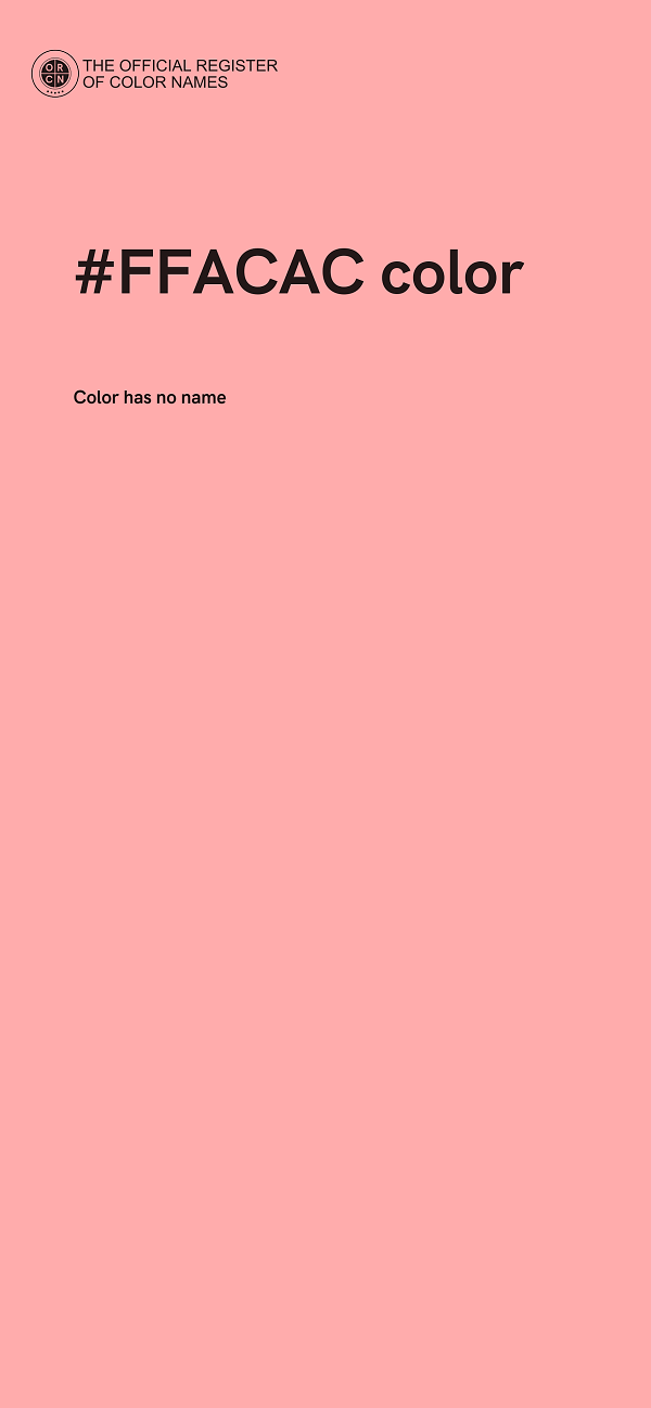 #FFACAC color image