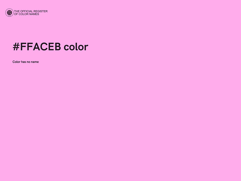 #FFACEB color image