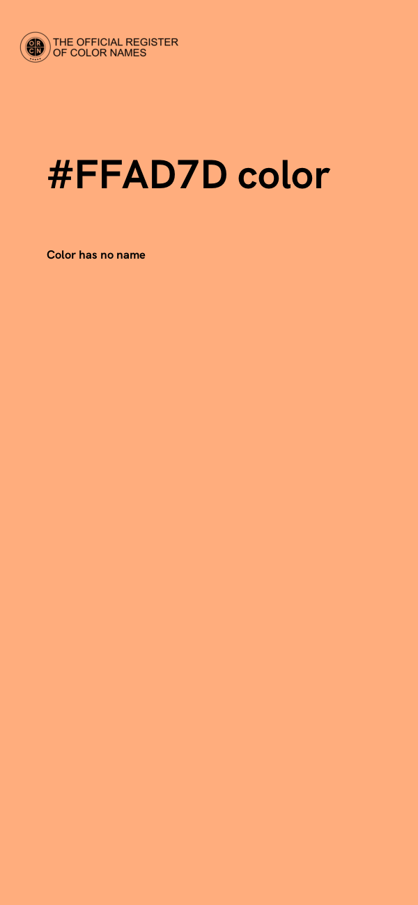 #FFAD7D color image