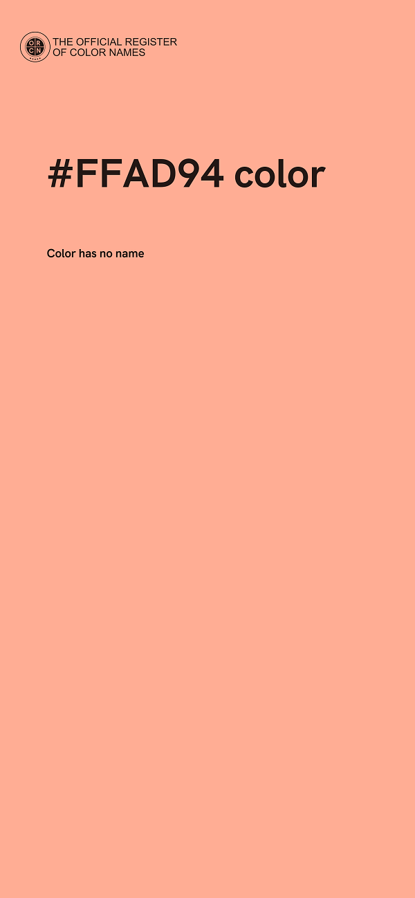 #FFAD94 color image