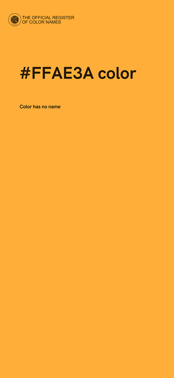 #FFAE3A color image