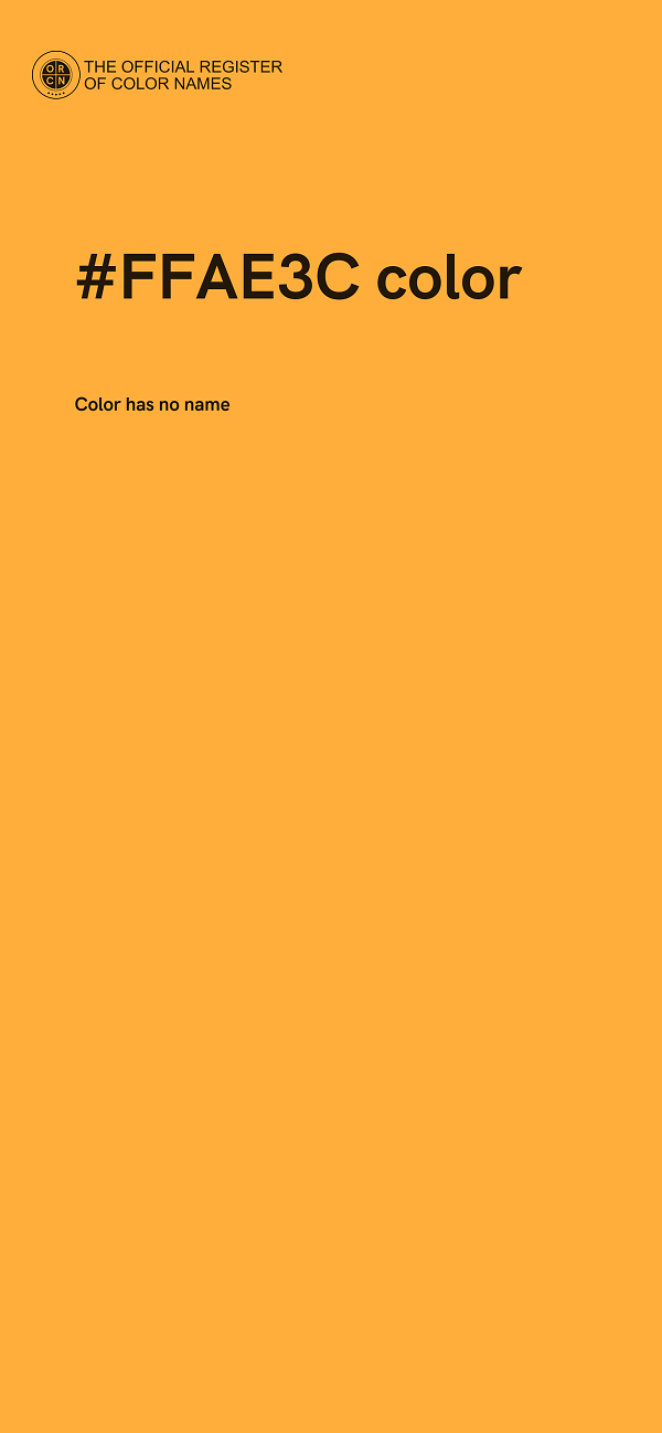 #FFAE3C color image