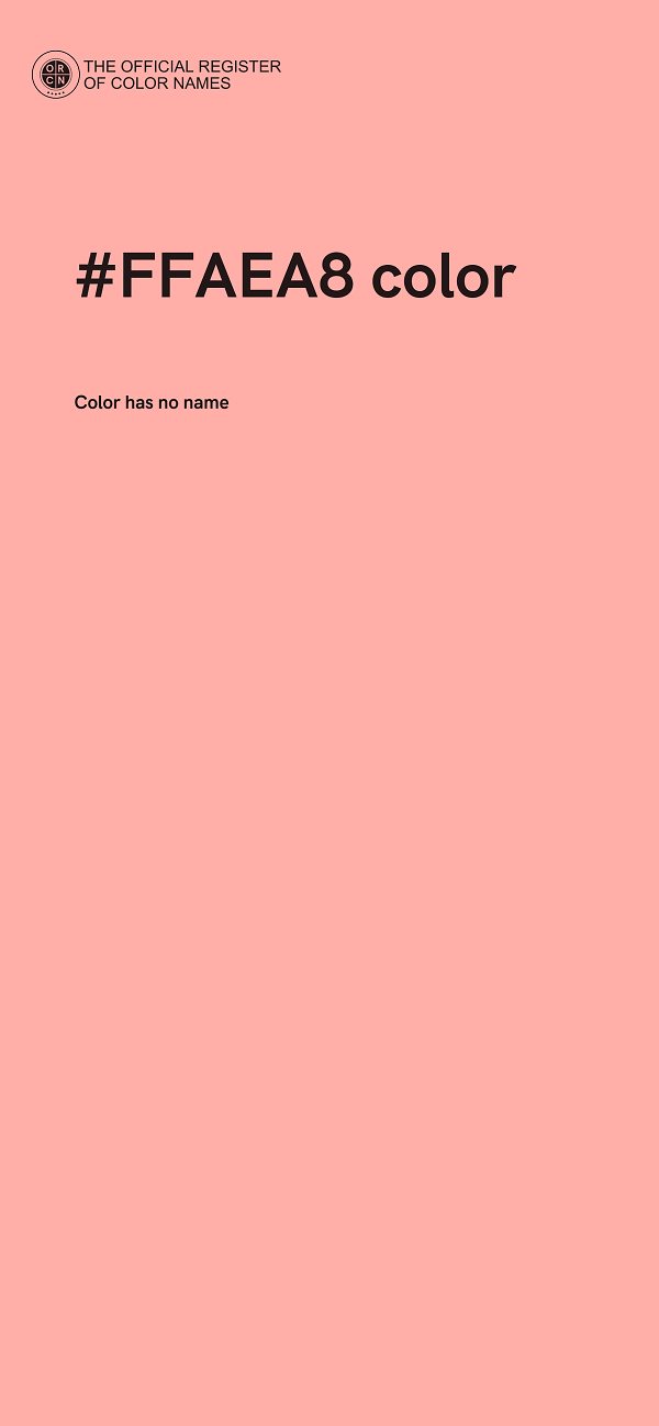 #FFAEA8 color image