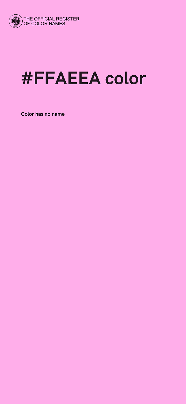 #FFAEEA color image
