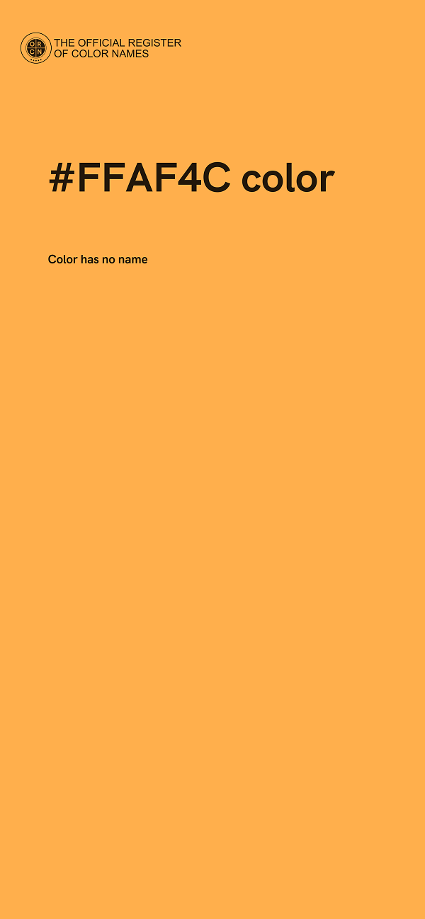 #FFAF4C color image