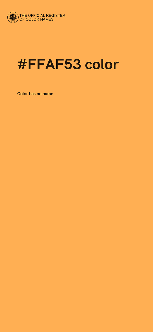 #FFAF53 color image