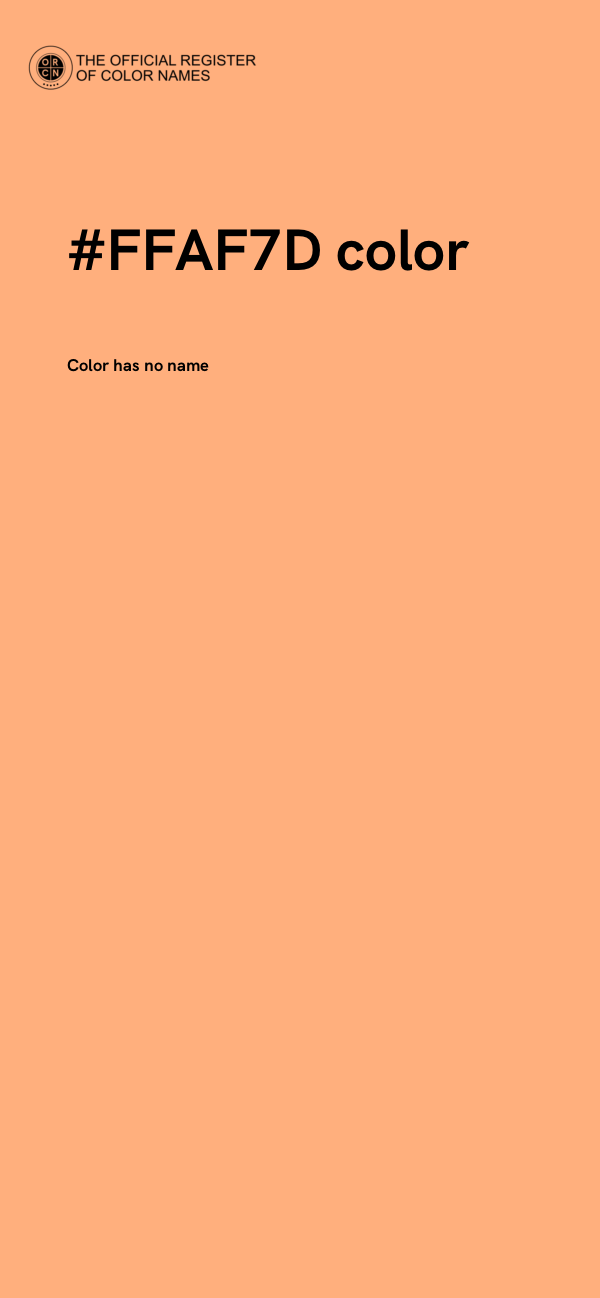 #FFAF7D color image
