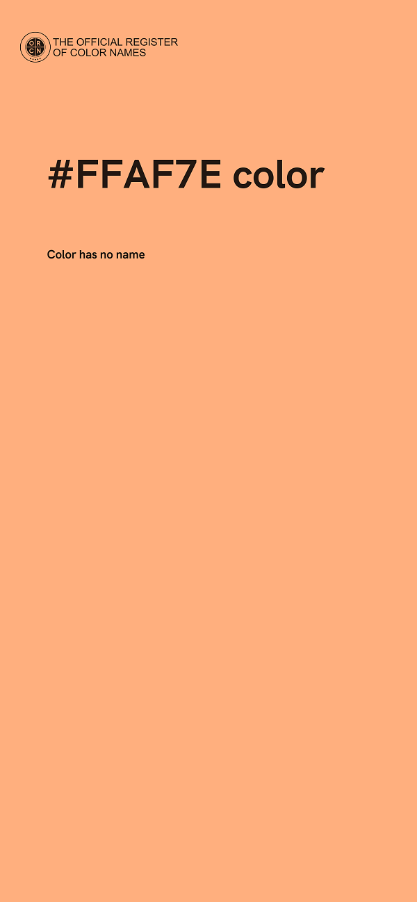 #FFAF7E color image