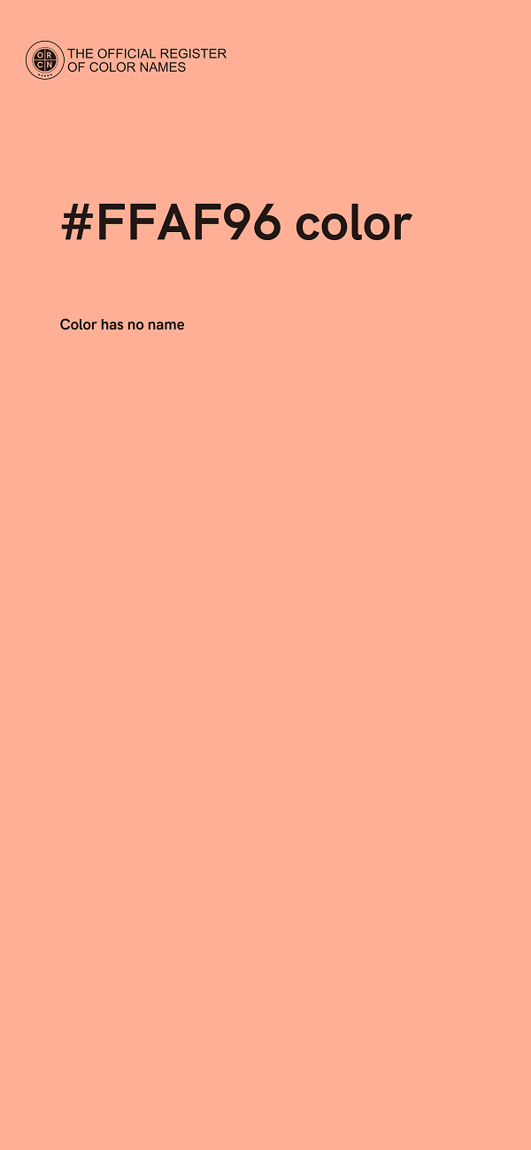 #FFAF96 color image