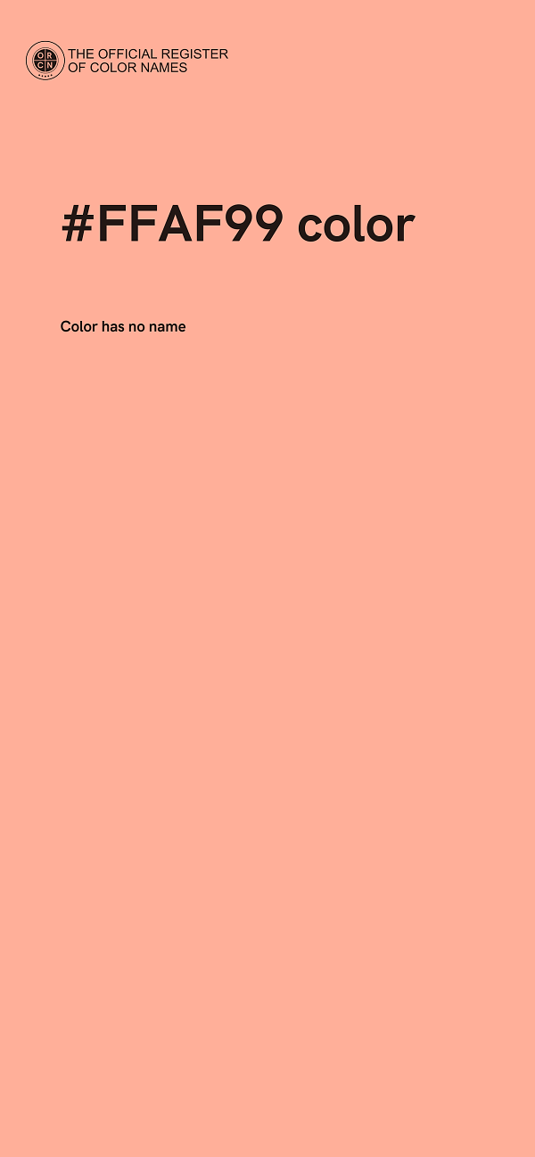 #FFAF99 color image