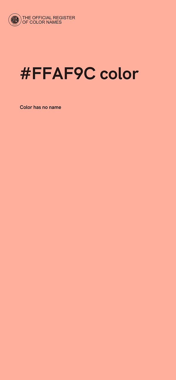 #FFAF9C color image