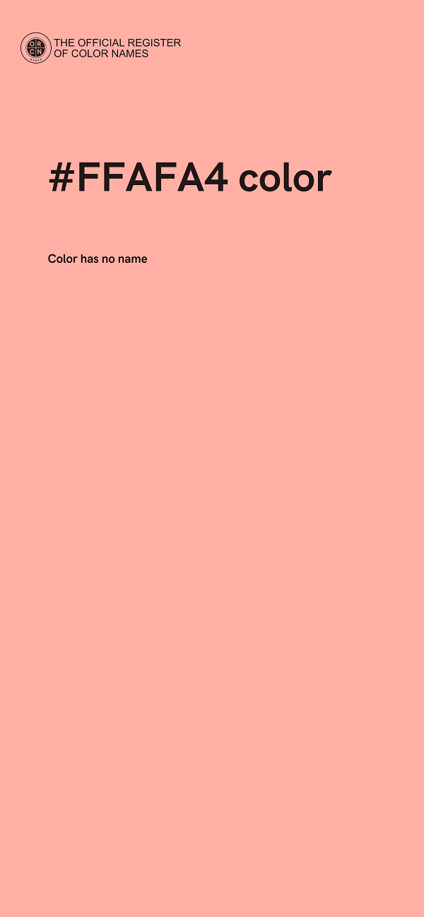 #FFAFA4 color image