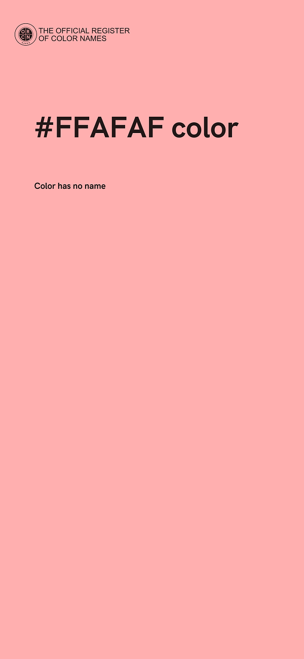#FFAFAF color image