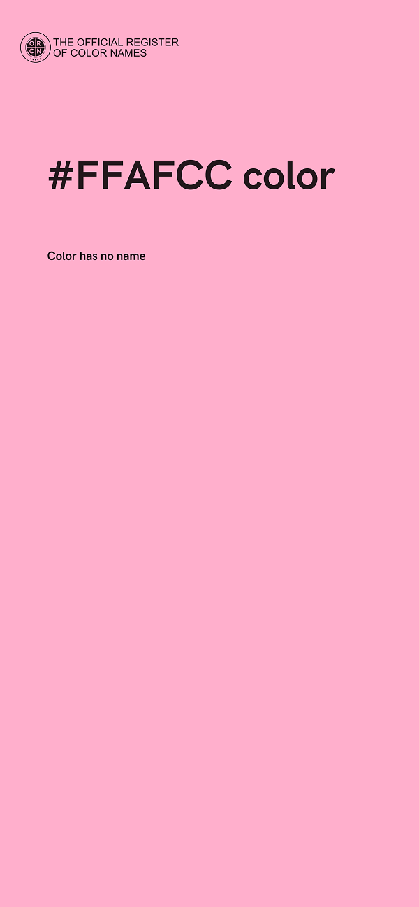 #FFAFCC color image