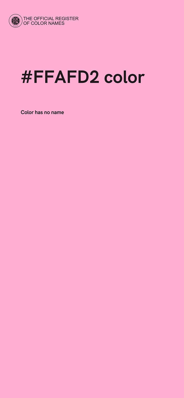 #FFAFD2 color image