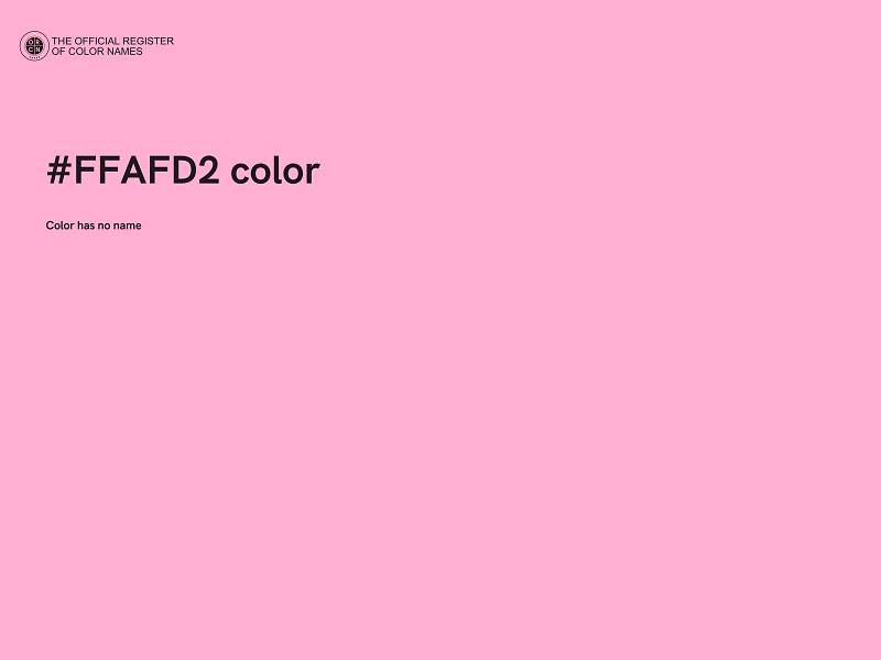 #FFAFD2 color image