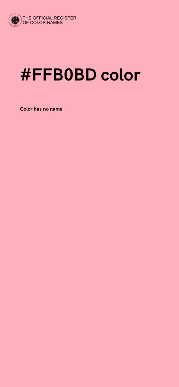 #FFB0BD color image
