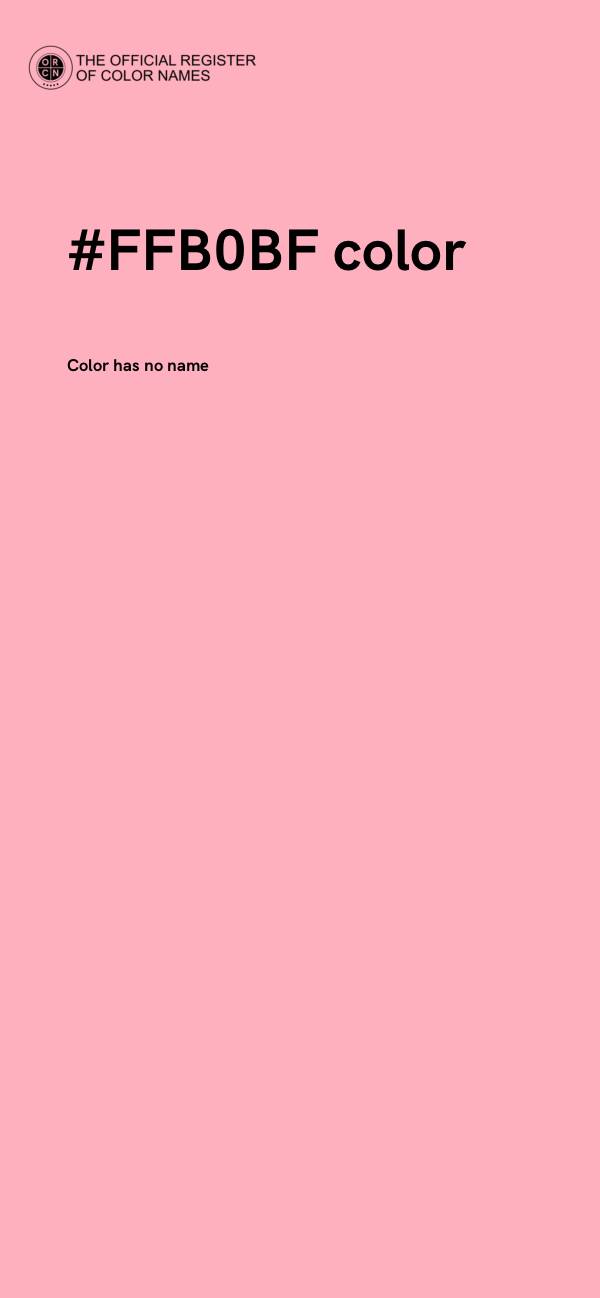 #FFB0BF color image