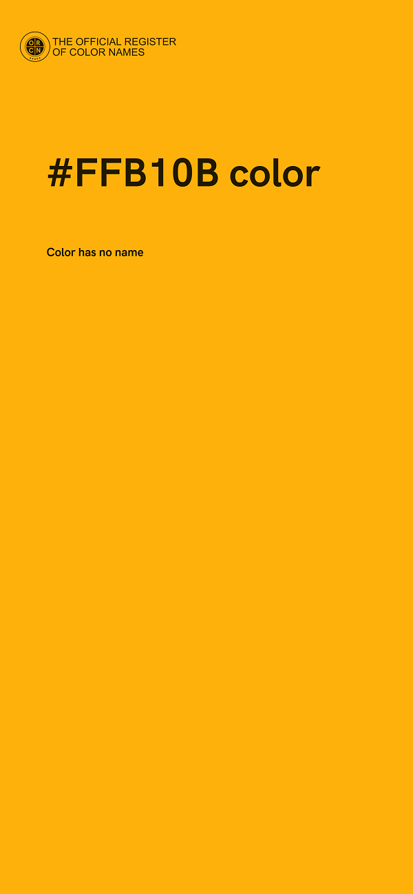 #FFB10B color image