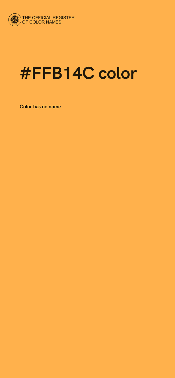 #FFB14C color image