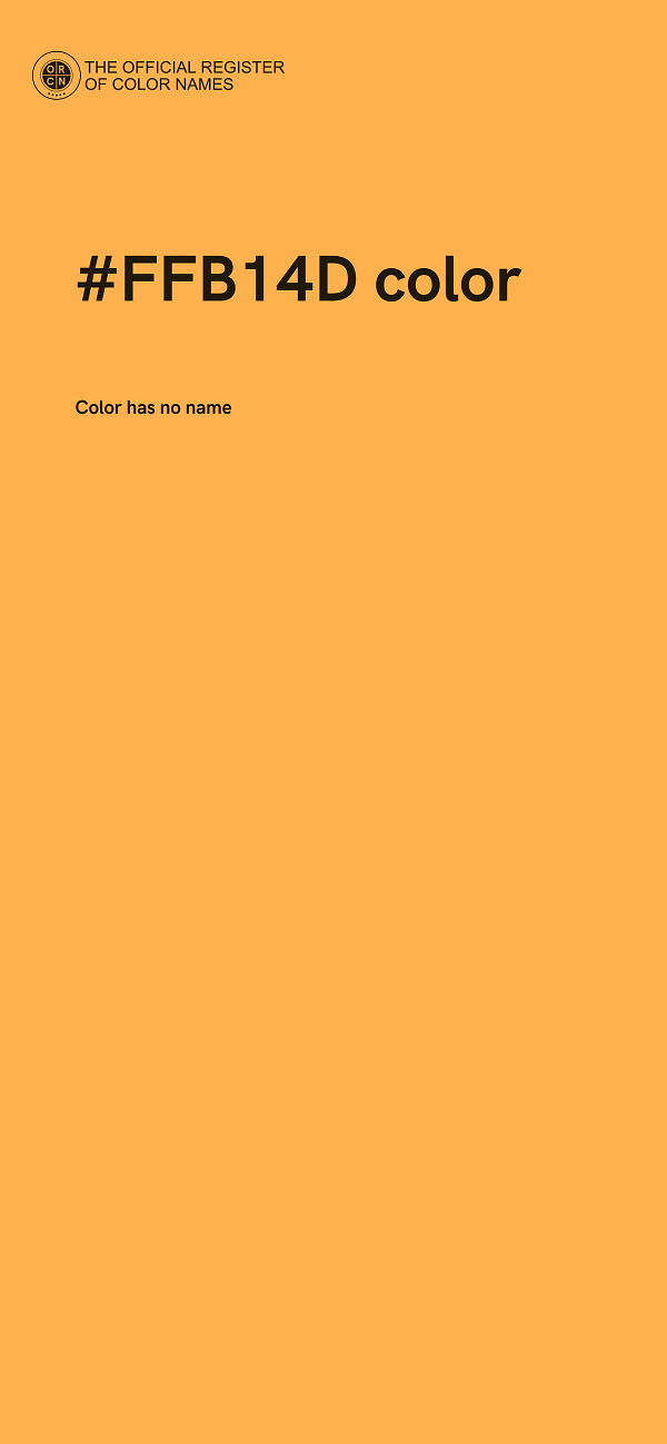 #FFB14D color image