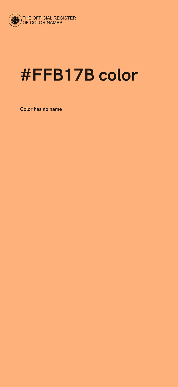 #FFB17B color image