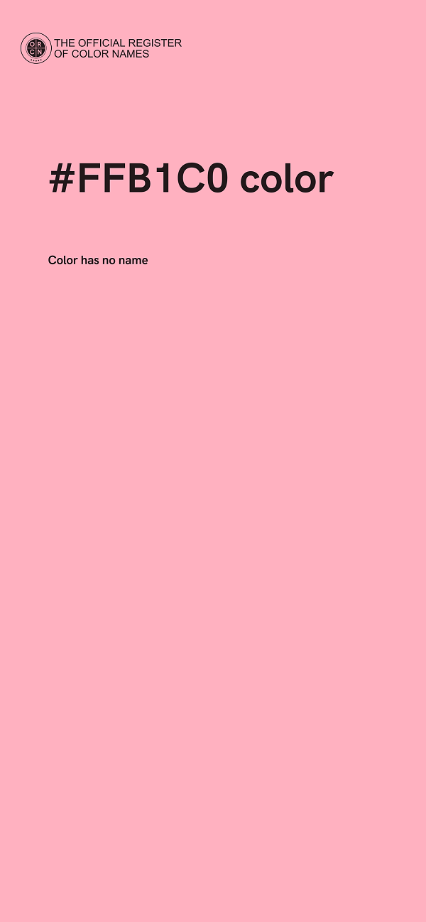 #FFB1C0 color image