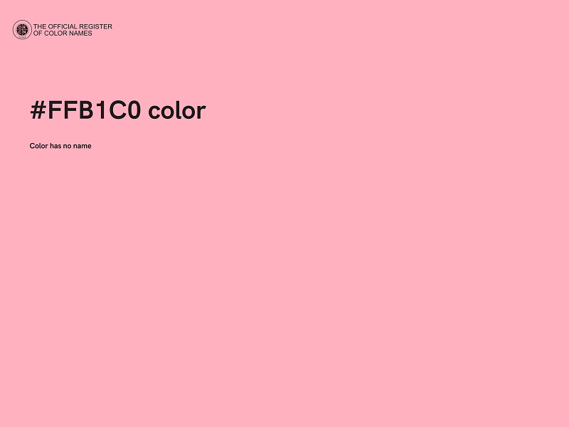 #FFB1C0 color image